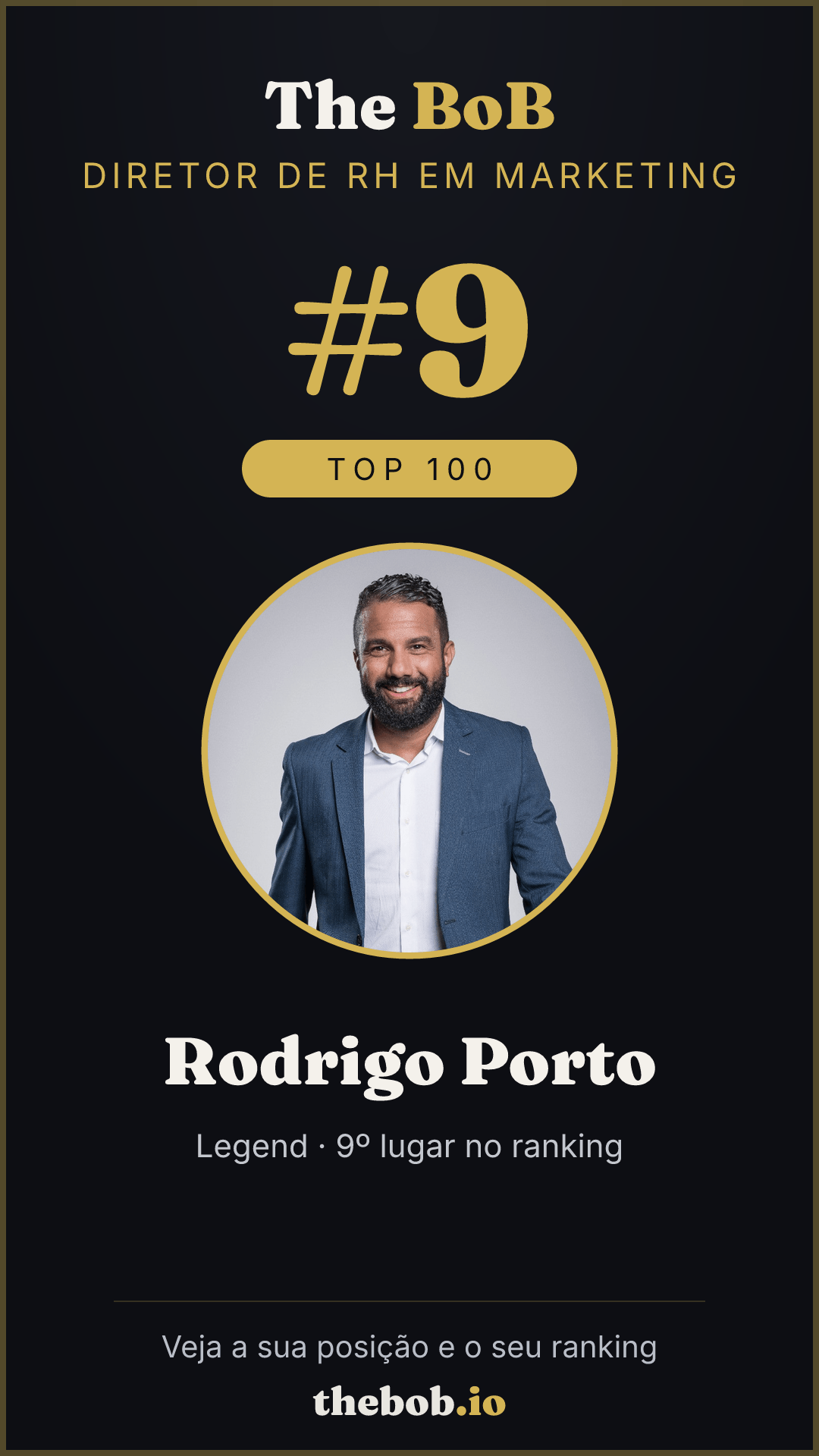 Selo The BoB · Rodrigo Porto