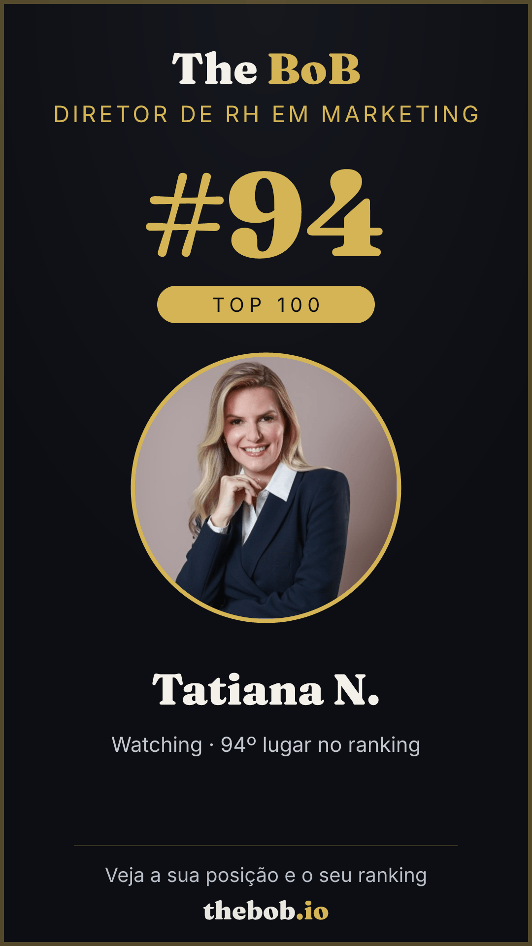 Selo The BoB · Tatiana N.
