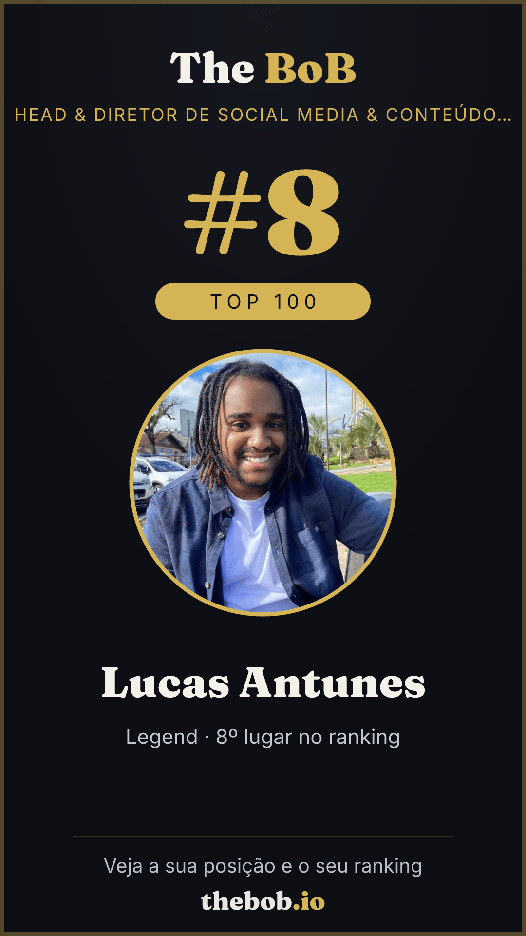 Selo The BoB · Lucas Antunes