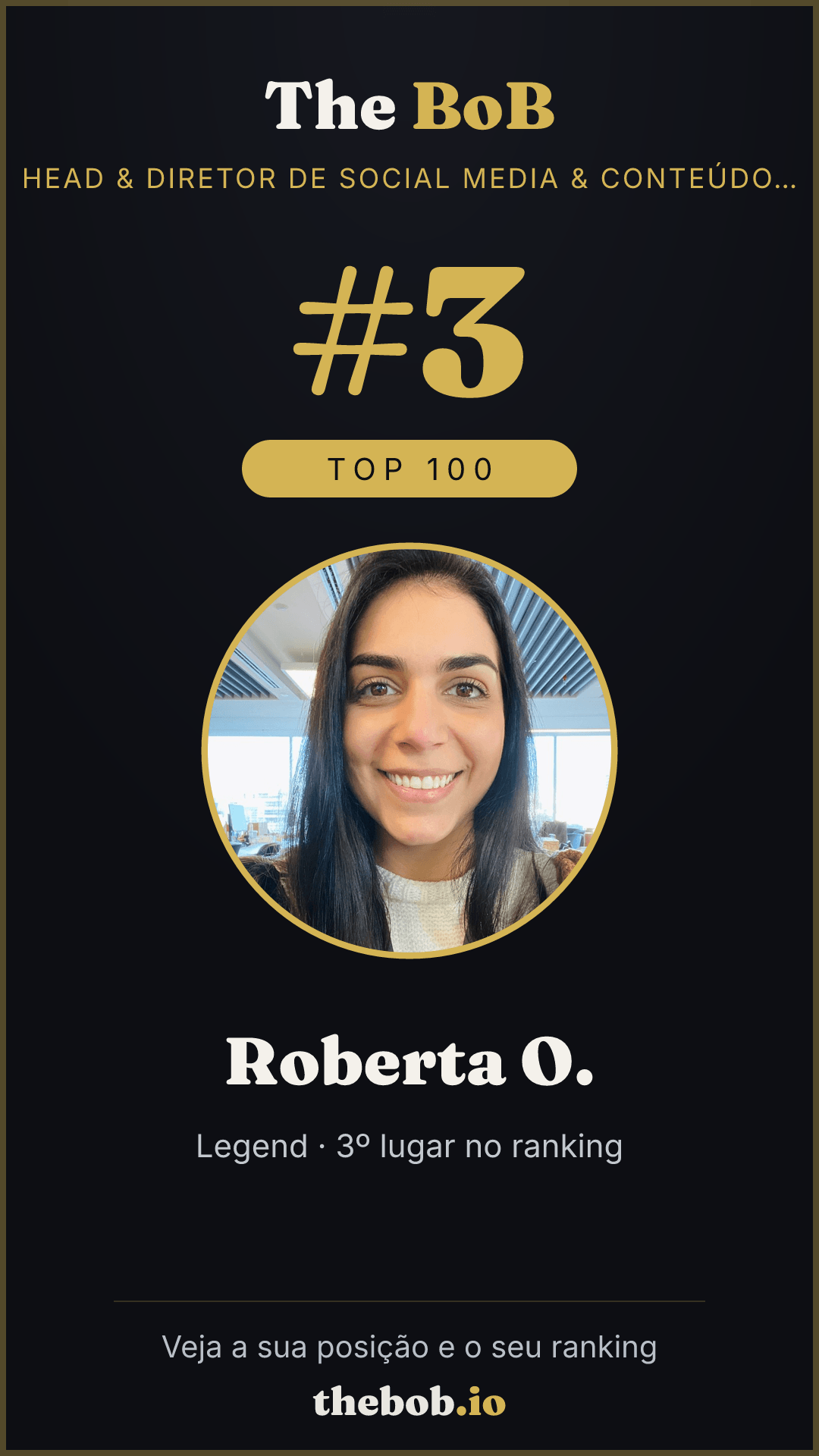 Selo The BoB · Roberta O.