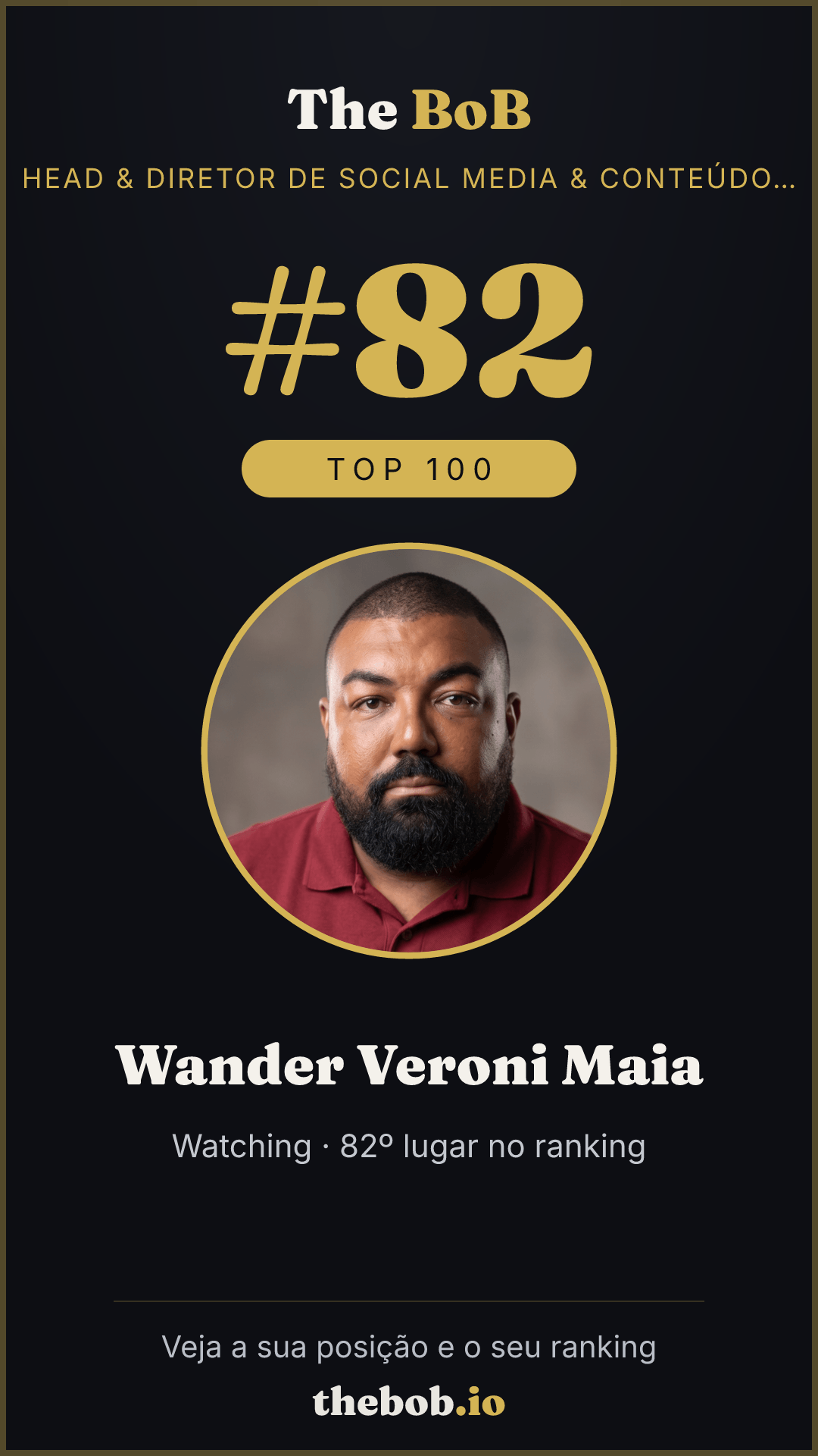 Selo The BoB · Wander Veroni Maia